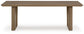 Serene Bay RECT Dining Table w/UMB OPT