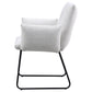 Ackland Upholstered Dining Arm Chair Light Grey (Set of 2)