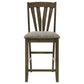 Canfield Counter Height Dining Side Chair Brown (Set of 2)