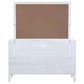 Bexhill 10-drawer Dresser and Mirror White