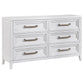 Marielle 4-piece Queen Bedroom Set Distressed White