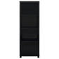 Jupiter 3-piece Entertainment Center 79-inch TV Stand Black