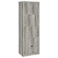 Burke 3-piece 59-inch TV Entertainment Center Grey Driftwood