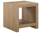 Aubrey End Table, Driftwood Finish