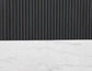 Vida Marble Top WIne Cabinet, Black Finish