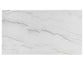 Vida 72″ White Marble Top Dining Table, Black Finish