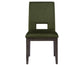 Evan Green Velvet Side Chair