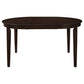 Gabriel 7-piece Extension Leaf Dining Table Set Cappuccino