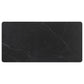 Smith 5-piece Rectangular Ceramic Top Dining Table Set Black