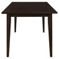 Gabriel 5-piece Rectangular 59-inch Dining Set Cappuccino