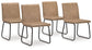 Ashley Express - Pharwynn Dining UPH Side Chair (4/CN)