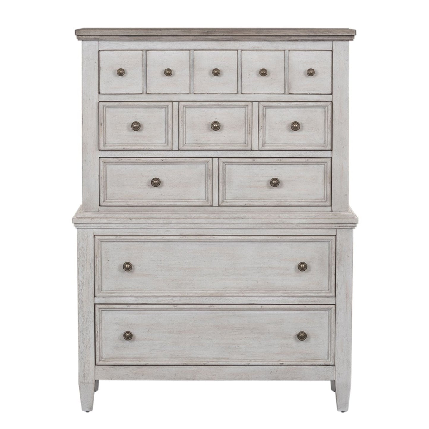 Heartland - King California Panel Bed, Dresser & Mirror, Chest, Night Stand