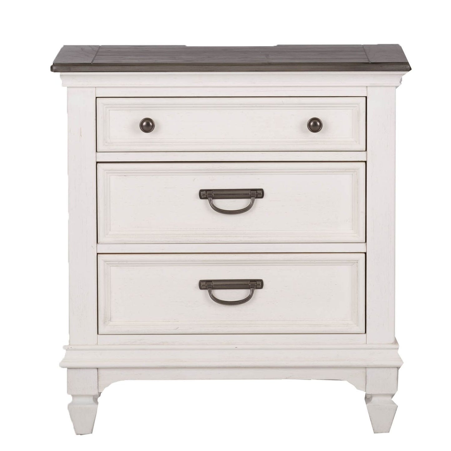 Allyson Park - Queen Panel Bed, Dresser & Mirror, Night Stand