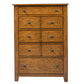 Grandpas Cabin - King California Sleigh Bed, Dresser & Mirror, Chest