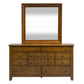 Grandpas Cabin - Queen Sleigh Bed, Dresser & Mirror, Night Stand
