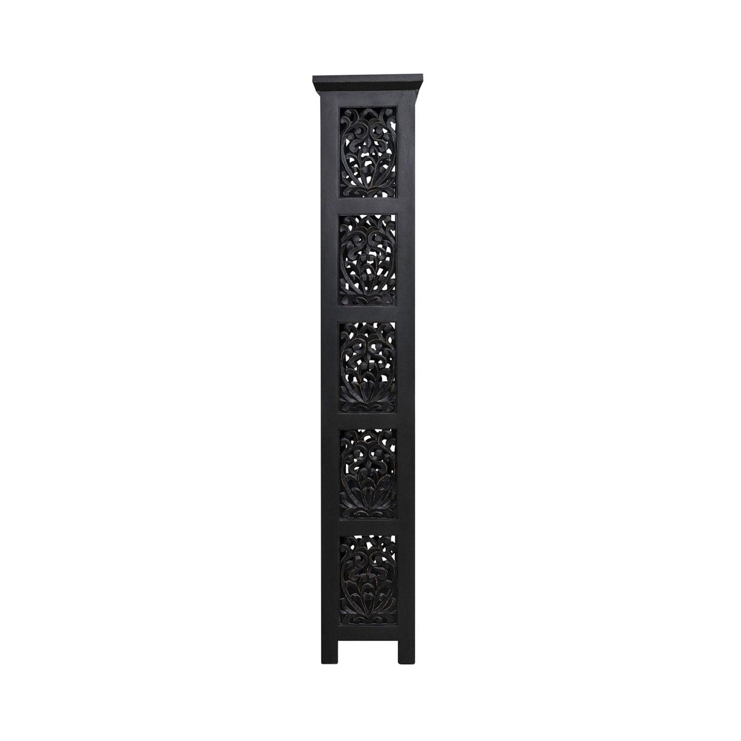 Trellis Lane - Accent Bookcase- Black