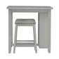 Brook Creek - 3 Piece Counter Set - White