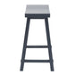 Creations - 24 Inch Sawhorse Counter Stool- Navy