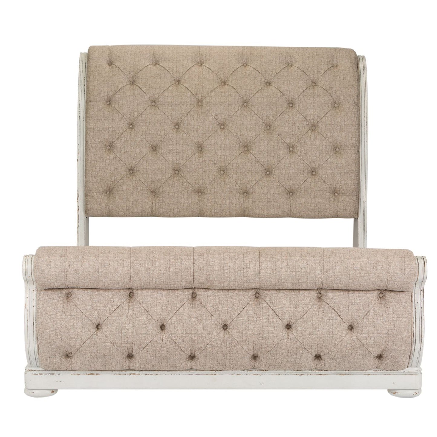 Abbey Park - King California Sleigh Bed, Dresser & Mirror