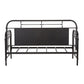 Vintage Series - Twin Metal Day Bed - Black