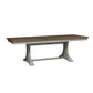Farmhouse Reimagined - 5 Piece Trestle Table Set