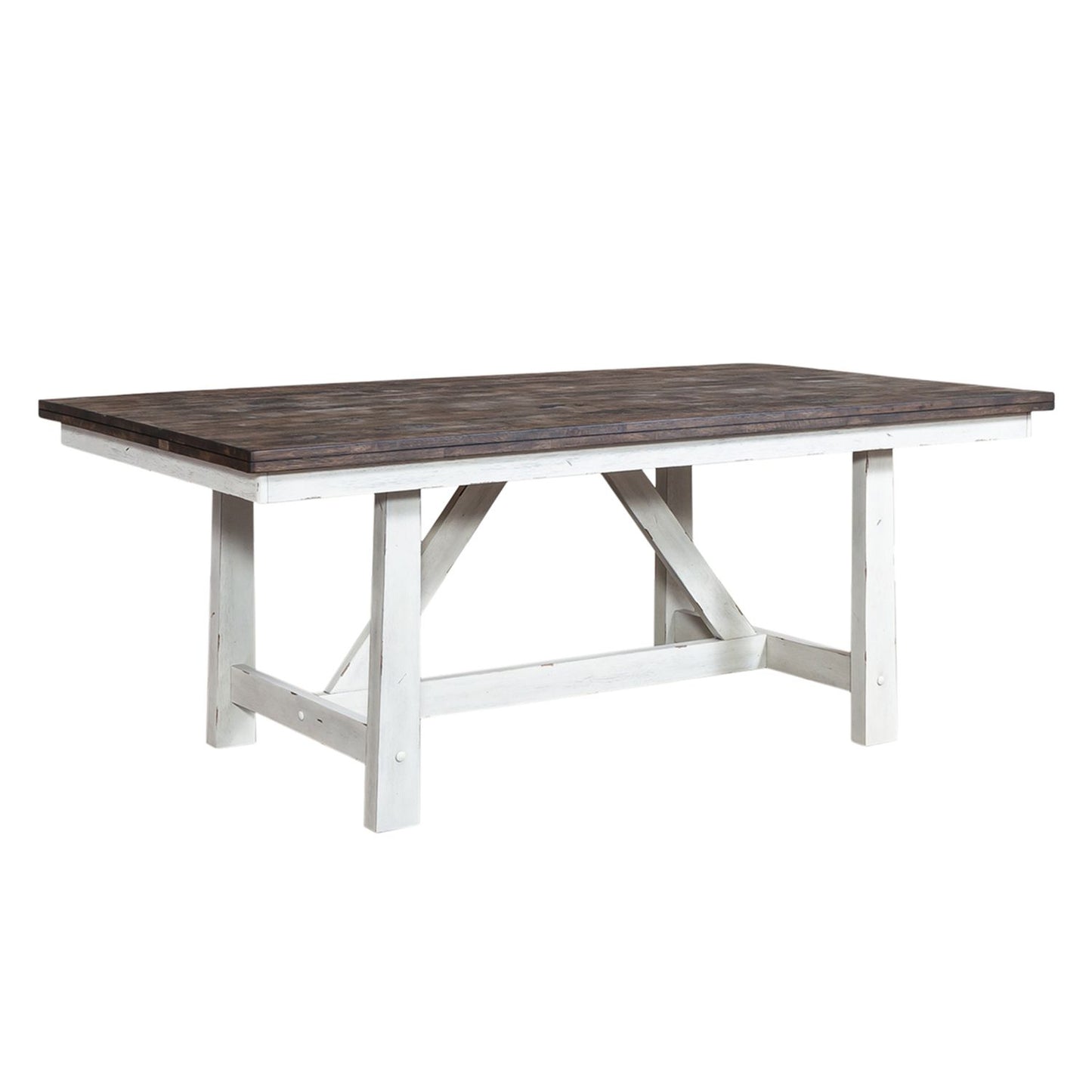 Farmhouse - 5 Piece Trestle Table Set