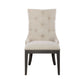 Americana Farmhouse - Uph Shelter Side Chair- Black (RTA)