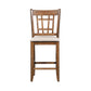 Santa Rosa - 24 Inch Lattice Back Counter Chair