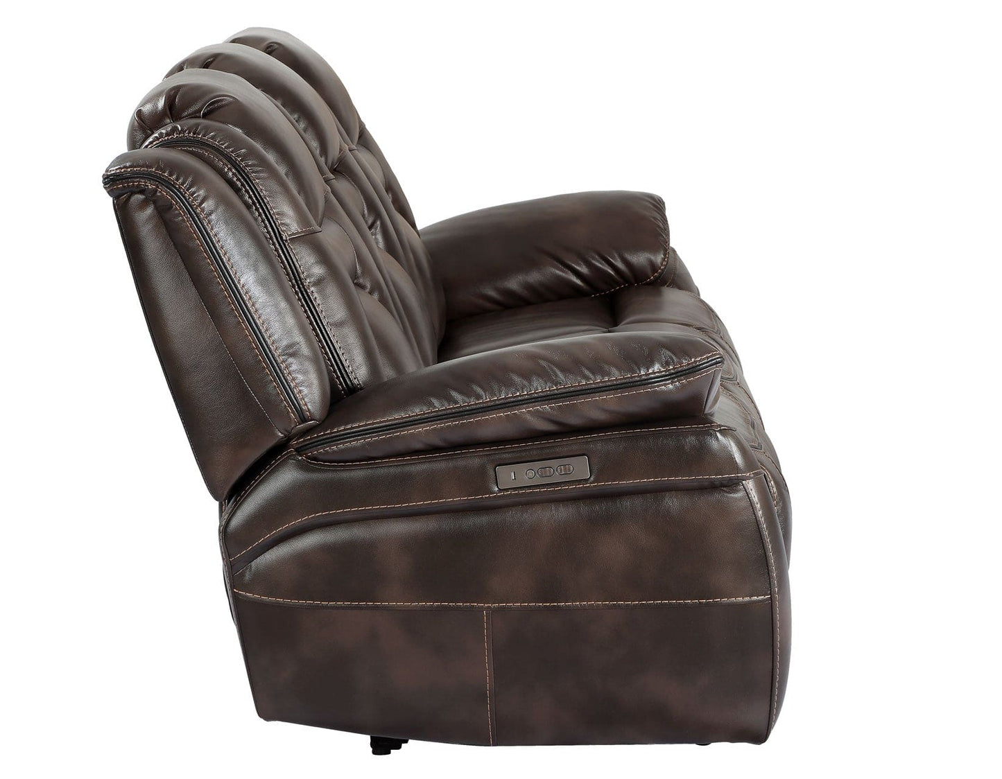 Oportuna Dual-Power Reclining Sofa w/Drop-Down Table