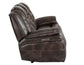 Oportuna Dual-Power Reclining Sofa w/Drop-Down Table