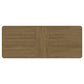 Arini 104-inch Extension Leaf Dining Table Sand Wash