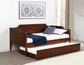 Redding Wood Twin Daybed With Trundle Cherry