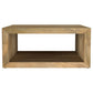 Benton Square Solid Mango Wood Coffee Table Natural