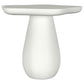 Perth 17-inch Side Table with Cloud-Shaped Top Off White