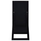 Cadence Tempered Glass Full Length Standing Mirror Black Oak