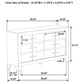 Trenton 6-drawer Bedroom Dresser Rustic Cream