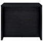 Topanga Engineered Wood Freestanding Home Bar Black