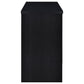 Topanga Engineered Wood Freestanding Home Bar Black