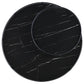 Briggs 2-piece Round Coffee and End Table Set Black