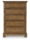 Feddinger Five Drawer Chest