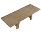 Orinda 72-108 Inch Dining Table with Two 18 Inch Leaves