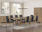 Orinda 5-Piece 72-108-inch Dining Table Set with 4 Side Chairs