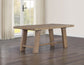Orinda 72-108″ Dining Table Top with two 18″ Leaves