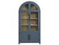 Magnolia Curio, Dusty Blue with Weathered Sand Interior