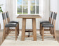 Aubrey 5-Piece 59.5″ Counter Dining Set, Driftwood Finish