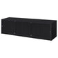 Murray 70-inch 2-door TV Stand Media Console Black