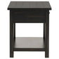 Payne 2-piece Coffee and 1-drawer End Table Set Java