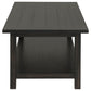 Payne 3-piece Coffee and 1-drawer End Table Set Java