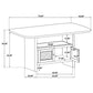 Kailani 7-piece Wood Counter Height Dining Set Beige Oak