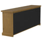 Florence 4-door Dining Sideboard Buffet Cabinet Rustic Honey